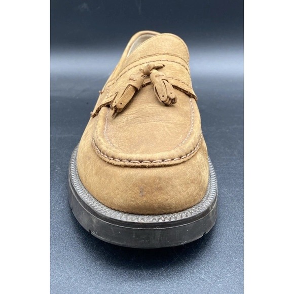 Aerosoles Men\'s Brown Leather Tassel Loafer Driving Moccasin Sz 10 Slip On Shoes main image 6